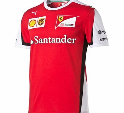 Puma Scuderia Ferrari 2015 Team T-Shirt Red 761669-01