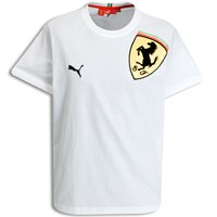 Puma Scuderia Ferrari Graphic T-Shirt - White.