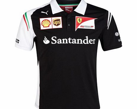 Puma Scuderia Ferrari Team Polo - Black 761460-02