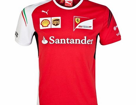 Puma Scuderia Ferrari Team T-Shirt Red 761459-01