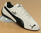 Puma Speed Cat Grey/Black Suede Trainers