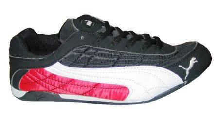 speedcat mans black white red