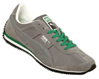 Puma Speeder M Grey/Green Mesh/Suede Trainers