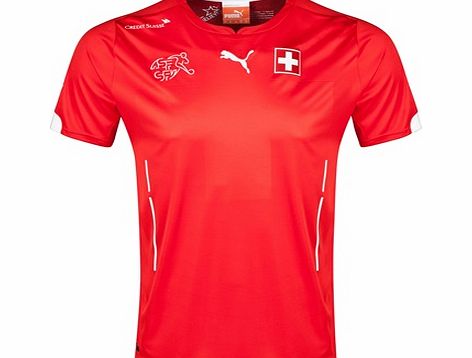 Puma Switzerland Home Shirt 2014/15 744378-01