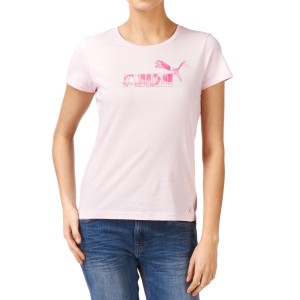 Puma T-Shirts - Puma Association T-Shirt - Pink