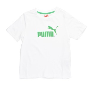 Puma T-Shirts - Puma Flash Logo T-Shirt - White