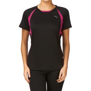 Puma T-Shirts - Puma Running T-Shirt - Black
