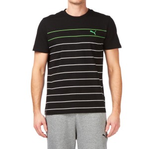 Puma T-shirts - Puma Streak T-shirt - Black/Green