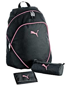Puma Ternion Backpack, Wallet and Pencil Case
