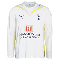 Puma Tottenham Hotspur Home Shirt 2009/10 - Long