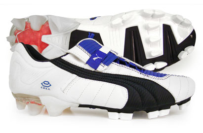 Puma V-Konstrukt III FG Football Boots White/Royal