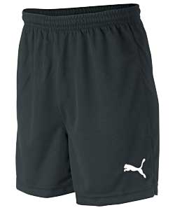 Puma Vencida Black Football Shorts- Medium