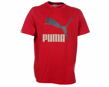 Puma Vintage Logo Red T-Shirt