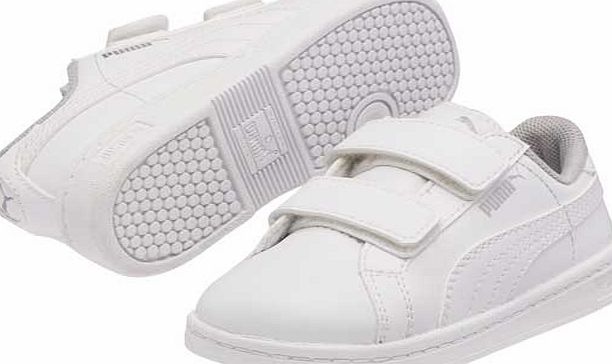 Puma White Velcro Trainer - Size 11