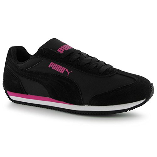 Womens Riospeed Ladies Trainers Black/Pink UK 6