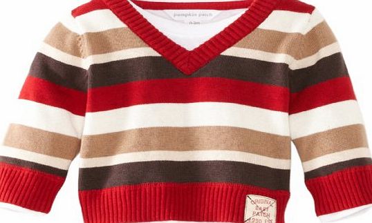 W3BB30007 Baby Boys Jumper Chestnut 0-3 Months