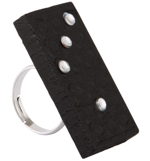 Domino Crystal Ring from Punky Allsorts