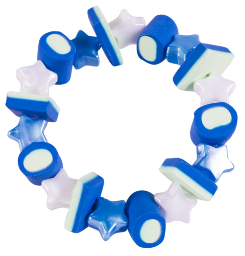 Punky Allsorts Ladies Blue Dolly Mix Bracelet from Punky Allsorts