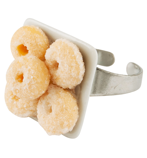 Sugared Doughnut Ring from Punky Allsorts
