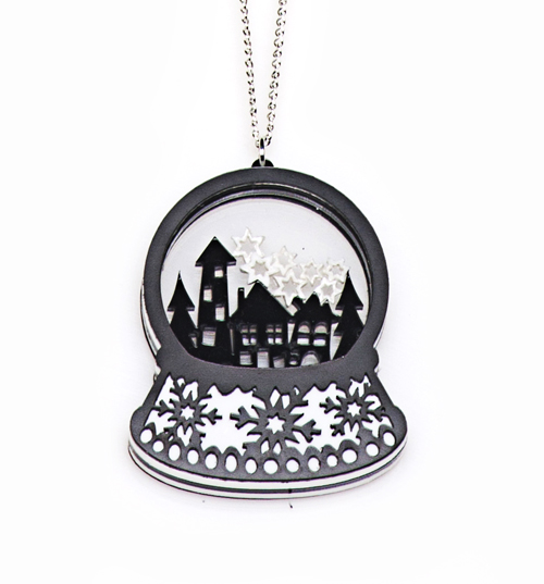 Punky Pins Fairytale Snowglobe Necklace from Punky Pins