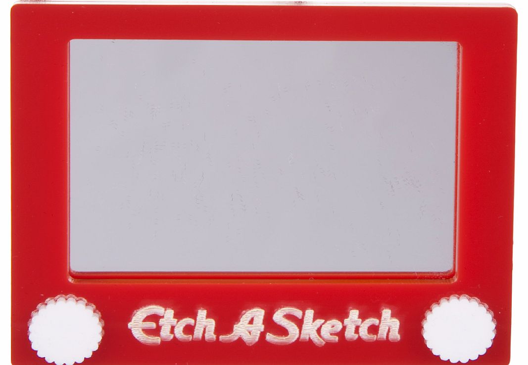 Retro Etch-A-Sketch Pocket Mirror