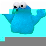 Gund Sesame Street Finger Puppet Cookie Monster