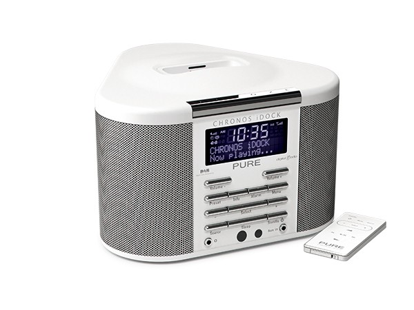 Pure Chronos i-dock DAB Radio White