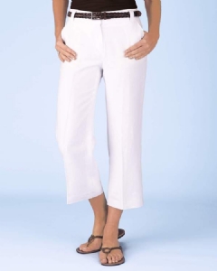 Pure Collection Classic Italian Linen Trousers