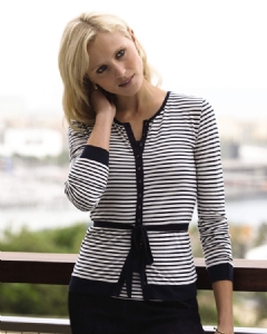 Pure Collection Sleeveless V-Neck Cardigan in Pure Cashmere