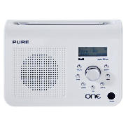 Pure Digital Digital One DAB Digital Radio (White)