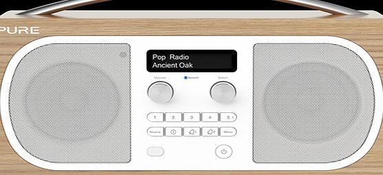 Pure Evoke D6 with Bluetooth Raido- Oak `EVOKE D6