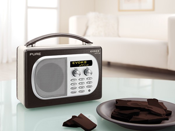 Pure Evoke Mio DAB Radio Chocolate