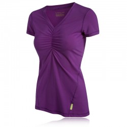 Lady Short Sleeve Shirred T-Shirt PUL9