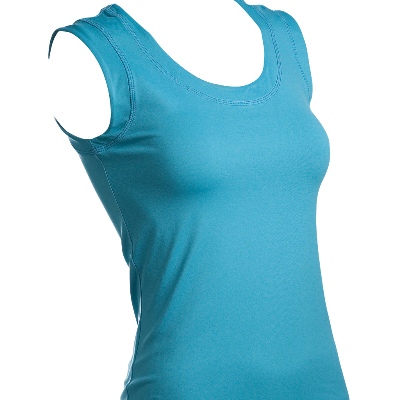 Pure Lime Scoop Back Top