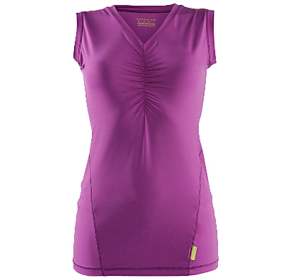 Pure Lime Shirred Top