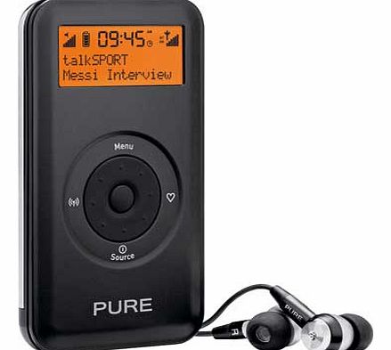 Pure Move 2500 Personal DAB/FM Radio - Black