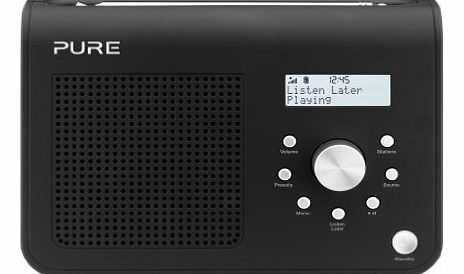 ONE Classic Series II Portable DAB/FM Radio - Black