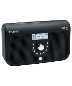 PURE One Elite Stereo DAB/FM Radio Black