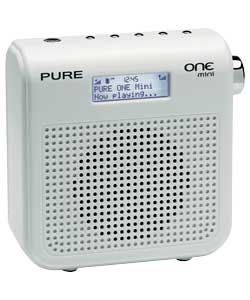 PURE One Mini DAB/FM Radio White