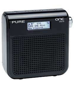 PURE One Mini DAB Radio Black