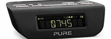 Pure Siesta MI Series 2 Digital and FM Clock Radio - Black