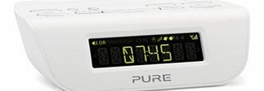 Pure Siesta MI Series 2 Digital and FM Clock Radio - White