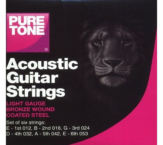 Pure Tone Acoustic Guitar Strings