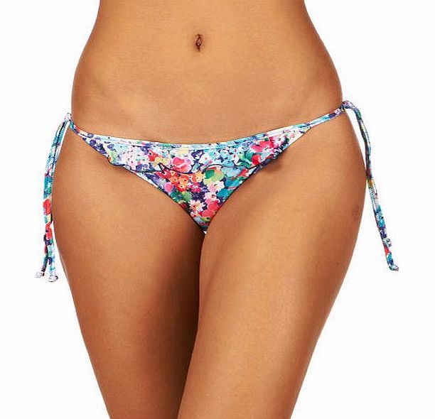Pureda Womens Pureda Pippa Spaghetti Tie Bikini Bottom