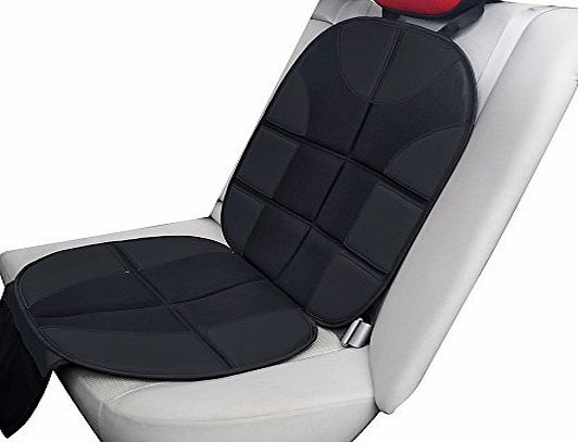 Puregadgets Easy Wipe Clean Car Seat Protector Compatible with All Baby and Toddler Car Seats Isofix Booster Waterproof and Washable (Black)
