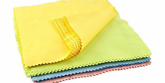 Puregadgets Pink 10 Pack Microfibre Cleaning Cloths Glasses Spectacles Camera Mobile Phone Lens Lense Scratchless Clean Soft Cloth