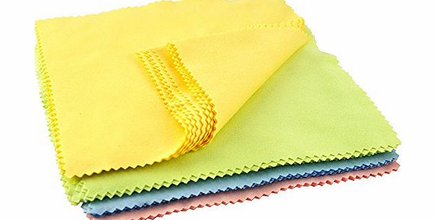 Puregadgets Pink 10 Pack Microfibre Cleaning Cloths Glasses Spectacles Camera Mobile Phone Lens Lense Scratchless Clean Soft Cloth