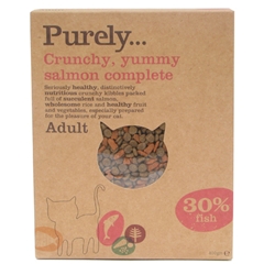 Purely Complete Adult Cat Food with Salmon 400gm