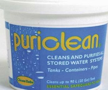 Puriclean Water Purifier 100g for Camping amp; Caravans