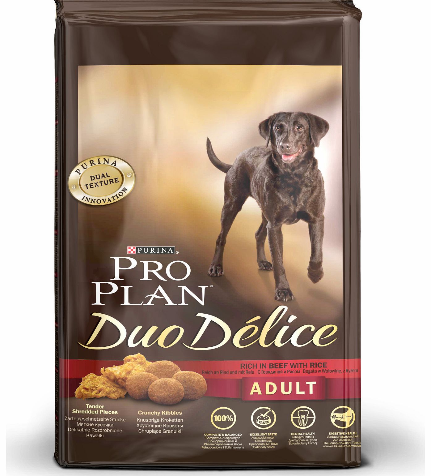 Pro Plan Duo Delice Adult Dog Beef 10kg